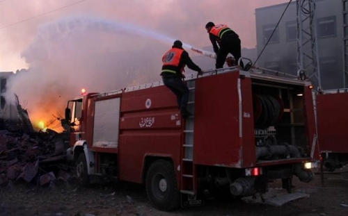 السيطرة على حريق اندلع في حوشين ماشية بسوهاج