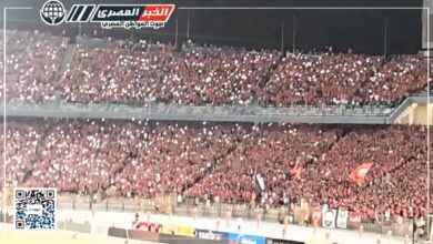 جماهير الأهلي تخلد ذكرى شهداء الزمالك أمام بيراميدز فى الدورى